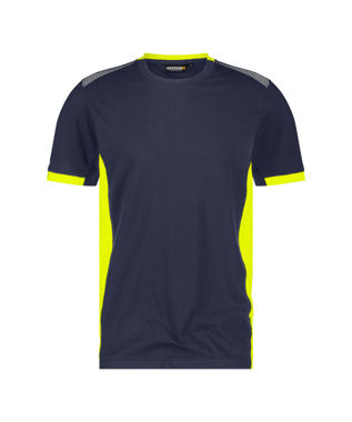 Afbeeldingen van Dassy Tampico T-shirt blauw/geel