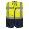 Afbeeldingen van PW HI-VIS verkeersvest met rits C476