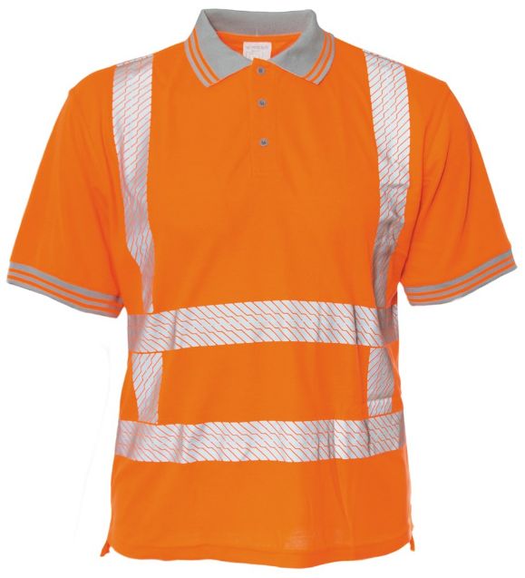 Afbeeldingen van Oxxa Polo KM 6210 RWS oranje XXL