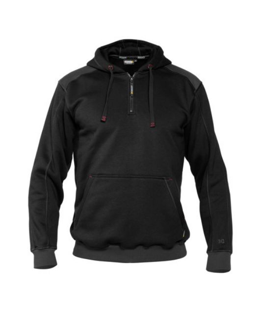 Afbeeldingen van Dassy Sweater Hoodie Indy zw/grijs S