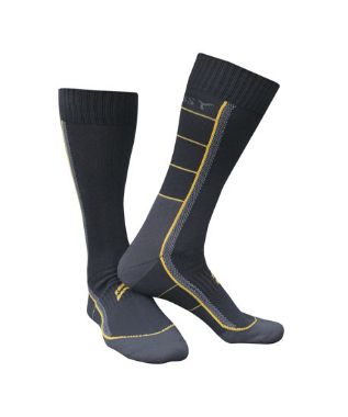Afbeeldingen van Dassy sok Pluto zwart/grijs 40-43