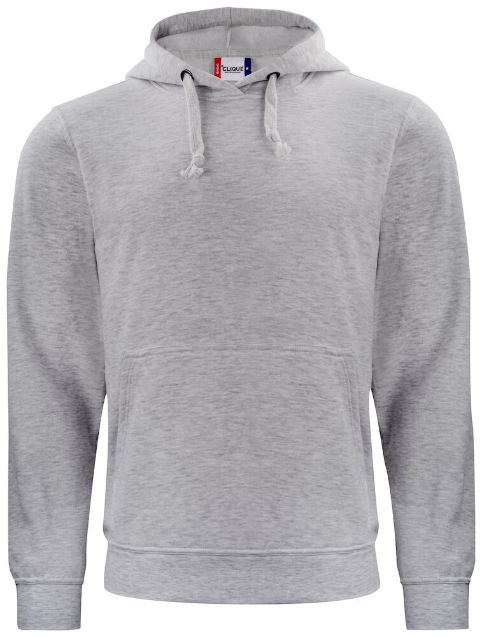 Afbeeldingen van Basic hoody grijsmelange l