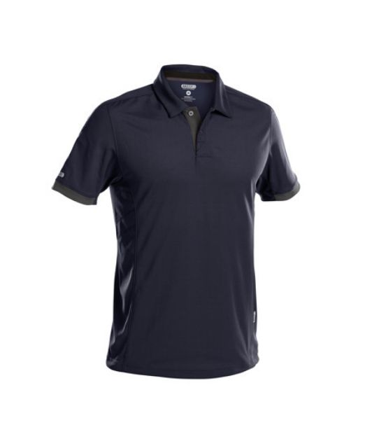 Afbeeldingen van Dassy polo Traxion n.blauw/grijs S