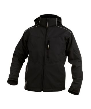 Afbeeldingen van Dassy Softshell Tavira zwart 4XL