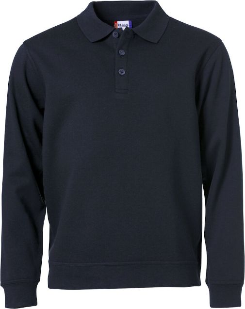 Afbeeldingen van Clique basic polo sweater 021032 navy L