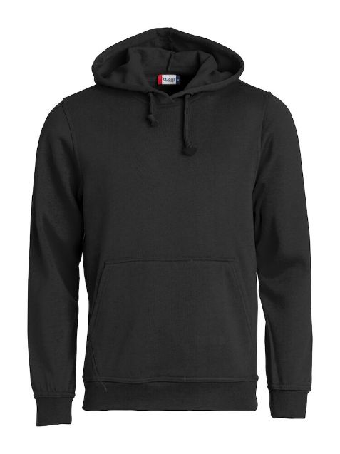 Afbeeldingen van Basic hoody zwart s