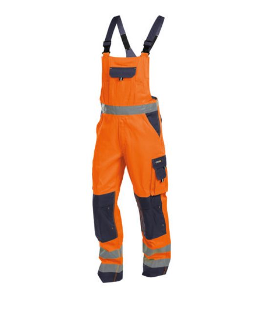 Afbeeldingen van Dassy Am. overall Toulouse oranje/blauw