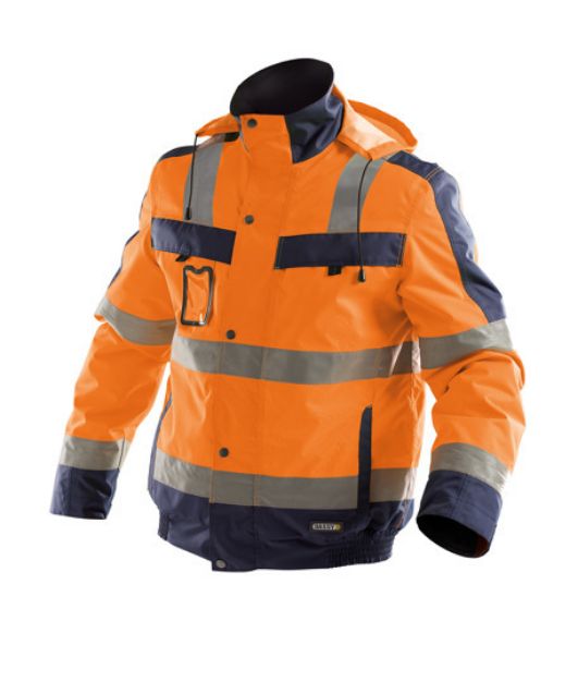 Afbeeldingen van Dassy winter jack Lima oranje/geel