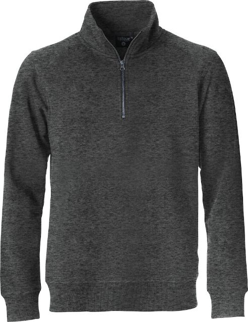 Afbeeldingen van Classic half zip antraciet m
