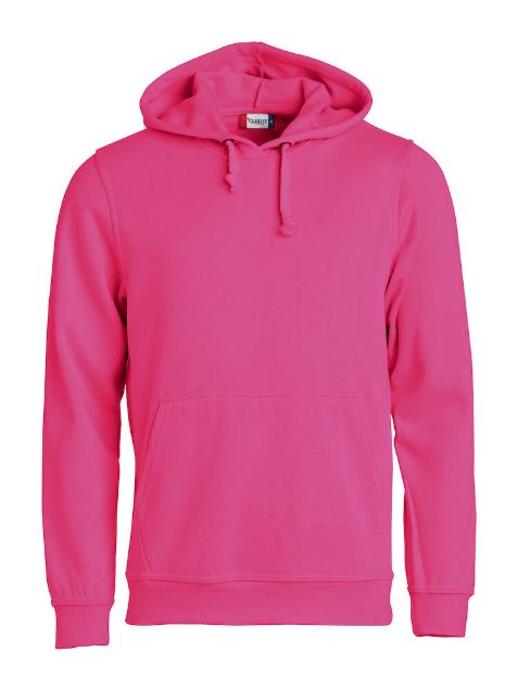 Afbeeldingen van Basic hoody helder kersen l