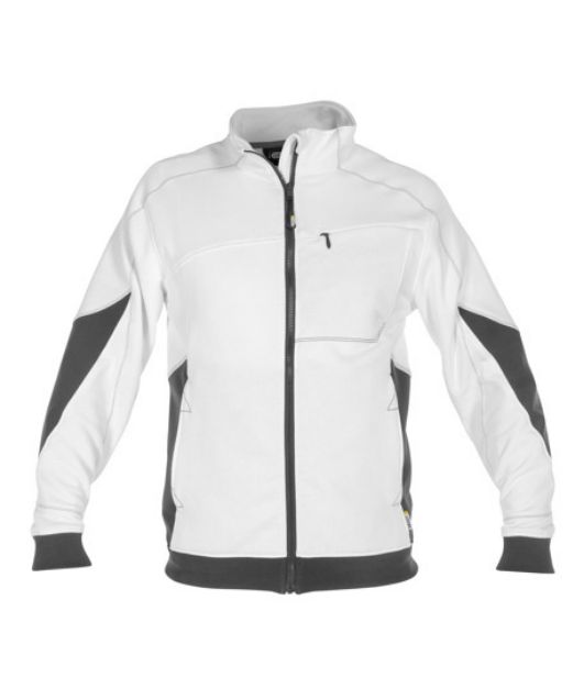 Afbeeldingen van Dassy sweater Velox wit/grijs L