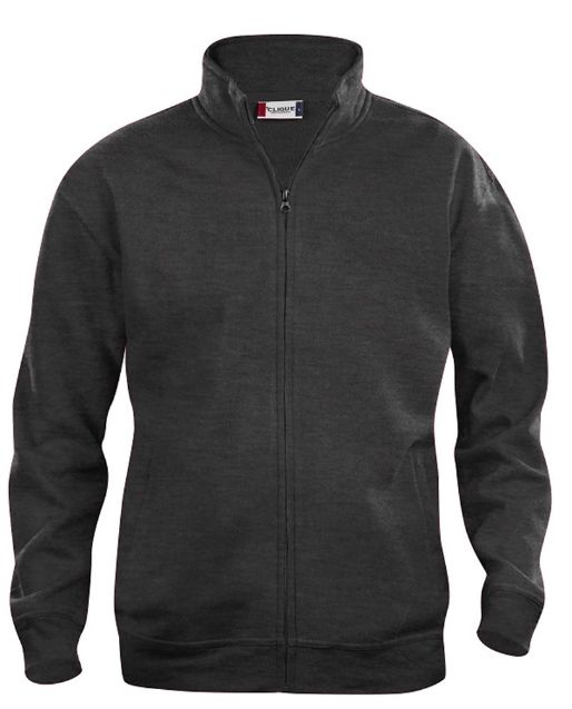 Afbeeldingen van Basic cardigan antraciet melange l