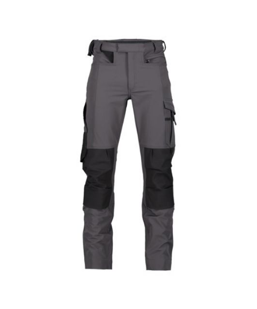 Afbeeldingen van Dassy werkbroek Impax grijs/zwart 53