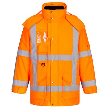 Afbeeldingen van PW verkeersjas RWS R461 oranje