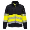 Afbeeldingen van PW PW375 Hi-Vis Softshell zw/geel XL