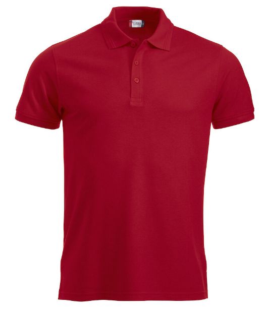 Afbeeldingen van Manhattan heren polo rood l