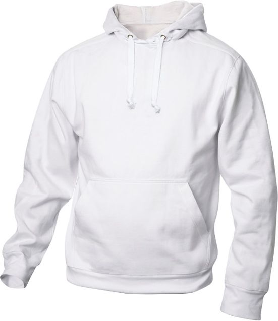 Afbeeldingen van Basic hoody wit l