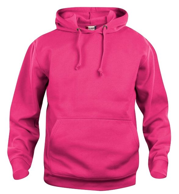 Afbeeldingen van Basic hoody helder kersen l
