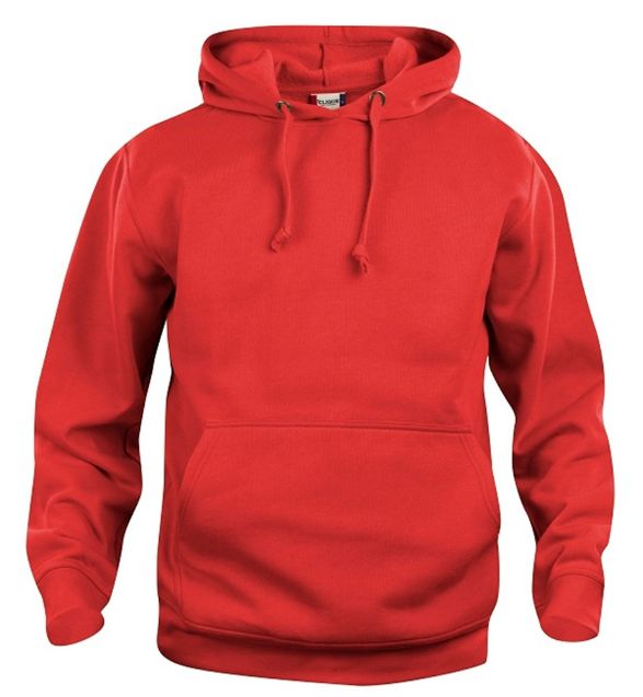Afbeeldingen van Basic hoody rood l