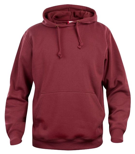 Afbeeldingen van Basic hoody bordeaux xl