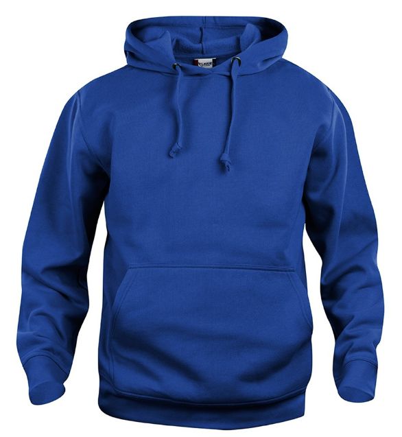 Afbeeldingen van Basic hoody blauw xl