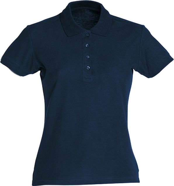 Afbeeldingen van Basic Polo Ladies donker blauw m