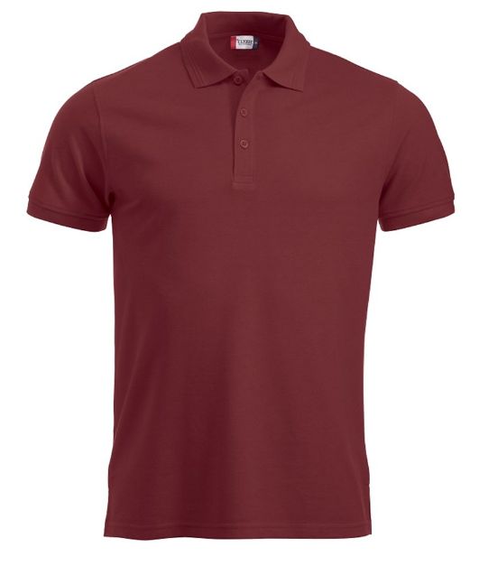 Afbeeldingen van Manhattan heren polo bordeaux l