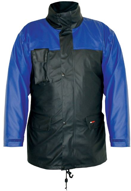 Afbeeldingen van M-wear gev.parka 5270 bl./k.bl., xl