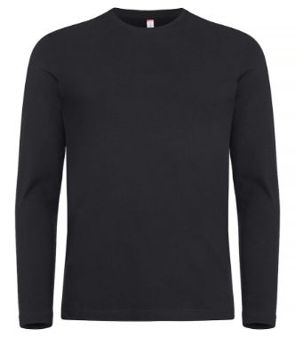 Afbeeldingen van Clique T-shirt LS 029358 zwart XL