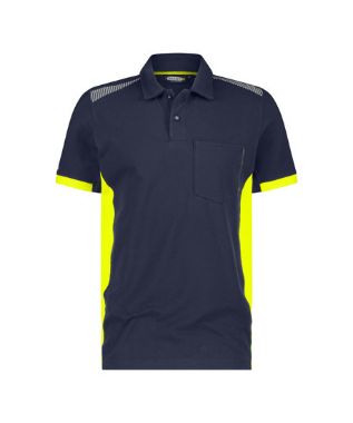 Afbeeldingen van Dassy Veracruz polo blauw/geel