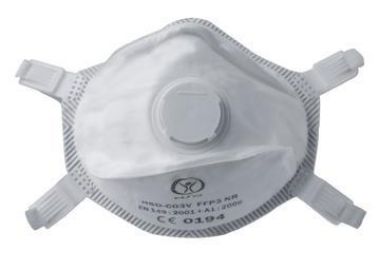 Afbeeldingen van PSP fijnstofmasker 30-330 FFP3 ventiel
