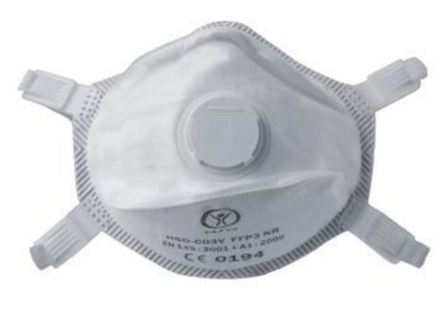 Afbeeldingen van PSP fijnstofmasker 30-330 FFP3 ventiel