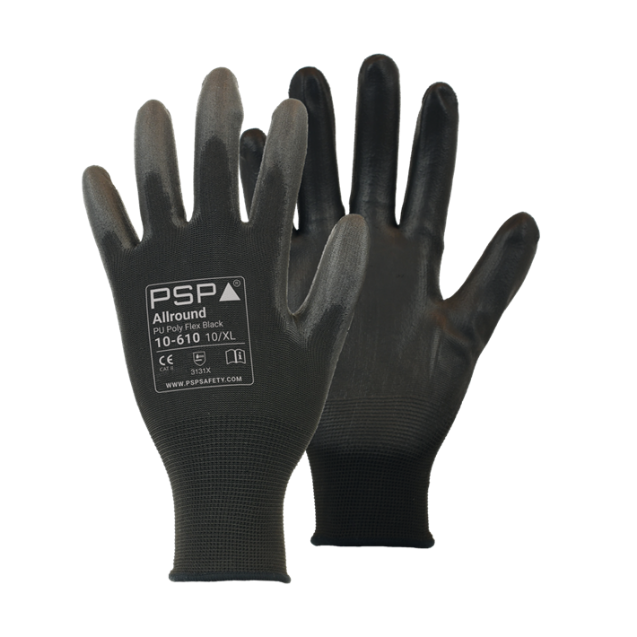 Afbeeldingen van PSP HS PU zwart poly 10-610 mt 9