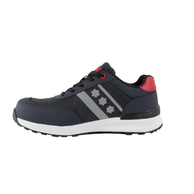 Afbeeldingen van Rucanor Game 131 S1P laag bl/rood, mt 46