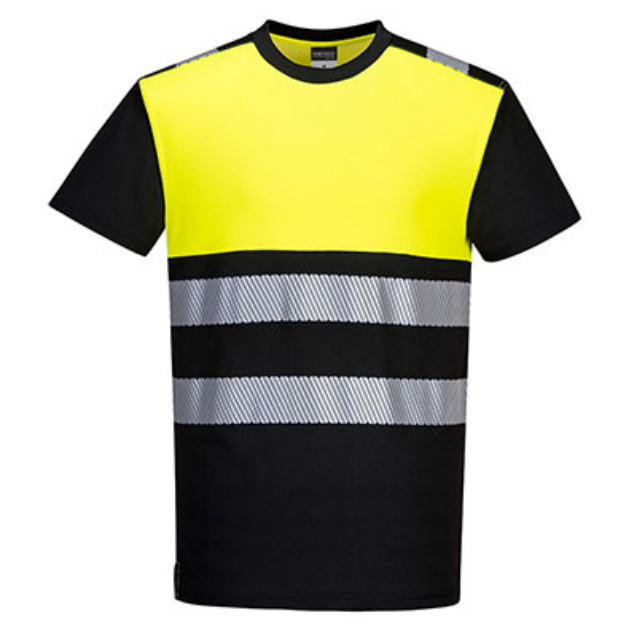 Afbeeldingen van PW311 HI-VIS T-Shirt geel/zwart XXL