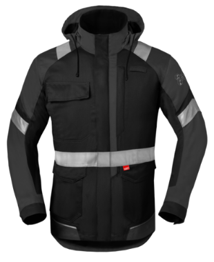 Afbeeldingen van Havep parka 50286 zwart/char maat 3XL