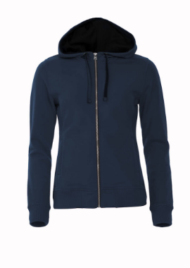 Afbeeldingen van Classic hoody full zipp dames 021045