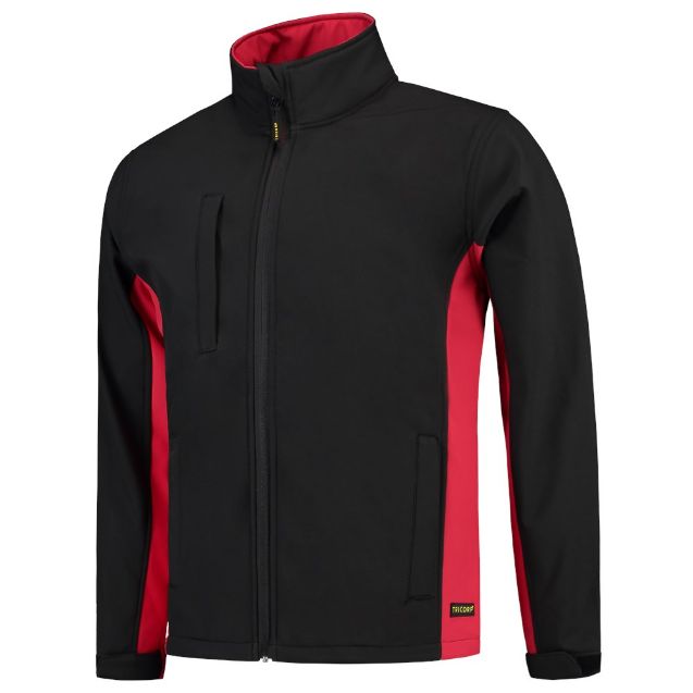 Afbeeldingen van TC Softshell 402002 zwart/rood XXL