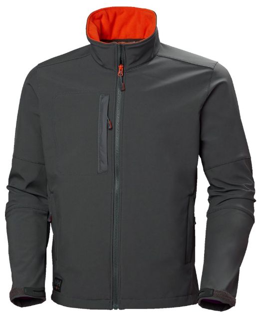 Afbeeldingen van HH Kensington 74231 Softshell grijs L