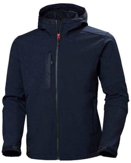 Afbeeldingen van HH Kensington Hood Softshell navy L