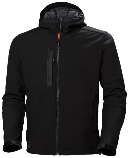 Afbeeldingen van HH Kensington Hood Softshell zwart L
